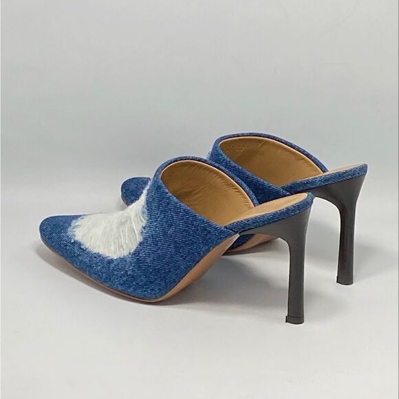 Loewe Ripped Denim Mules size 37 - Picture 7 of 13